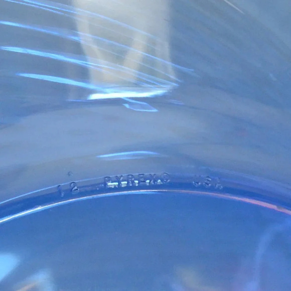 Vtg Pyrex Fiesta Cobalt  Plates - Picture 5 of 8